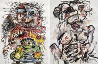 2 Matt Godwin UNTITLED Paintings - Sold for $2,432 on 05-24-2025 (Lot 176).jpg
